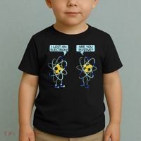 I Lost An Electron Are You Positive Chemistry Math Funny Toddler T-Shirt thumb 2