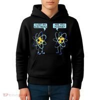 I Lost An Electron Are You Positive Chemistry Math Funny Kids Hoodie thumb 4