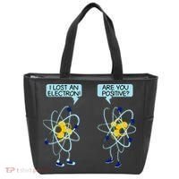 I Lost An Electron Are You Positive Chemistry Math Funny Tote Bag thumb 0