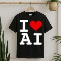 I Love AI I Heart Artificial Intelligence T-Shirt thumb 2