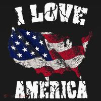 I Love America Usa 4th Of July Visor thumb 3