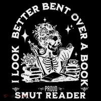 I Look Better Bent Over A Book Smut Reader USA-Made Doggie Bandana thumb 2