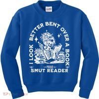 I Look Better Bent Over A Book Smut Reader Kids Sweatshirt thumb 0