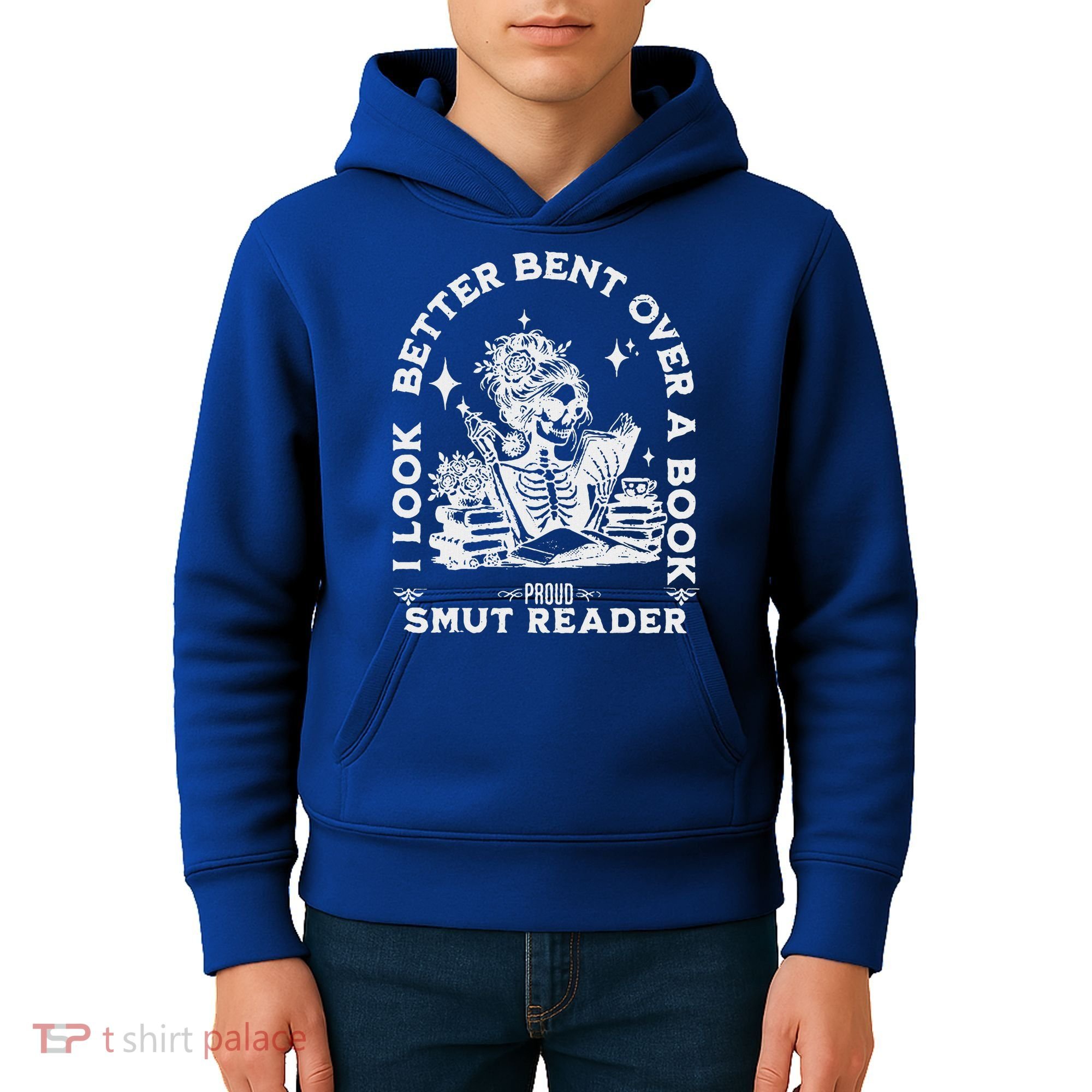 I Look Better Bent Over A Book Smut Reader Kids Hoodie