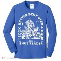 I Look Better Bent Over A Book Smut Reader Kids Long Sleeve Shirt thumb 0