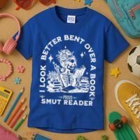 I Look Better Bent Over A Book Smut Reader Kids T-Shirt thumb 3