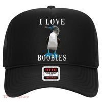 I Love Boobies Blue Footed Boobie Bird Hat thumb 0