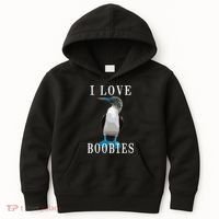 I Love Boobies Blue Footed Boobie Bird Kids Hoodie thumb 0