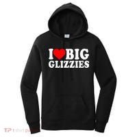 I Love Big Glizzies I Heart Hot Dog Lover Glizzy Gobbler Women's Hoodie thumb 0