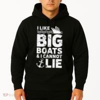 I Like Big Boats and I Cannot Lie Hoodie thumb 2