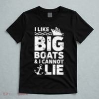 I Like Big Boats and I Cannot Lie T-Shirt thumb 5