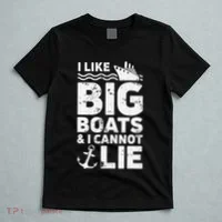 I Like Big Boats and I Cannot Lie T-Shirt thumb 5