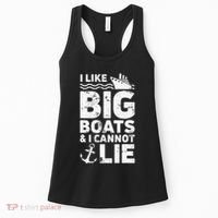 I Like Big Boats and I Cannot Lie Women's Tank Top thumb 0
