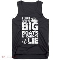 I Like Big Boats and I Cannot Lie Tank Top thumb 0