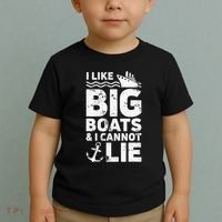 I Like Big Boats and I Cannot Lie Toddler T-Shirt thumb 2