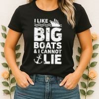 I Like Big Boats and I Cannot Lie Women's T-Shirt thumb 2