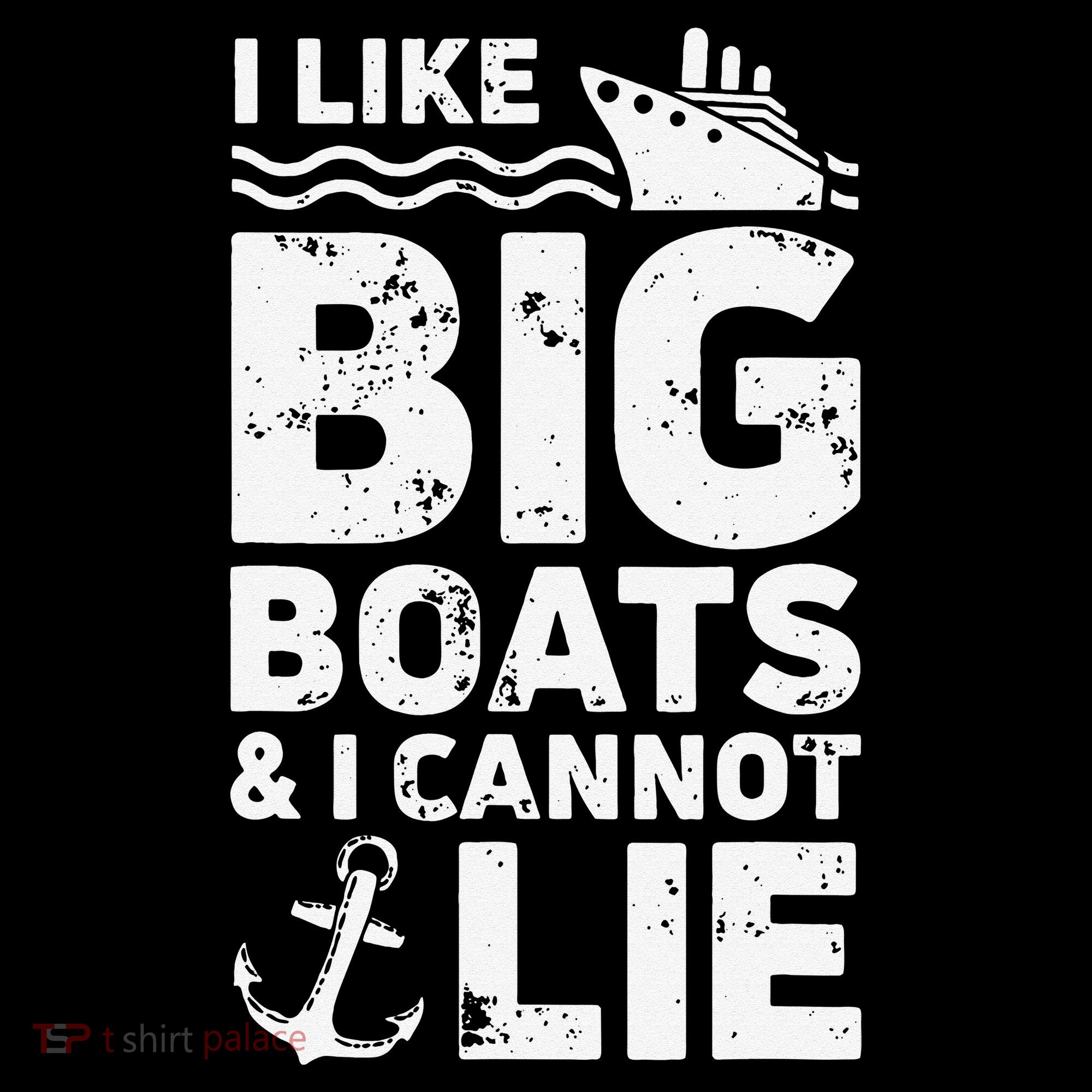 I Like Big Boats and I Cannot Lie Kids Hoodie