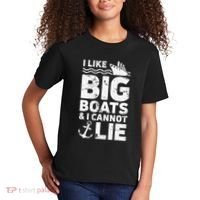 I Like Big Boats and I Cannot Lie Kids T-Shirt thumb 2