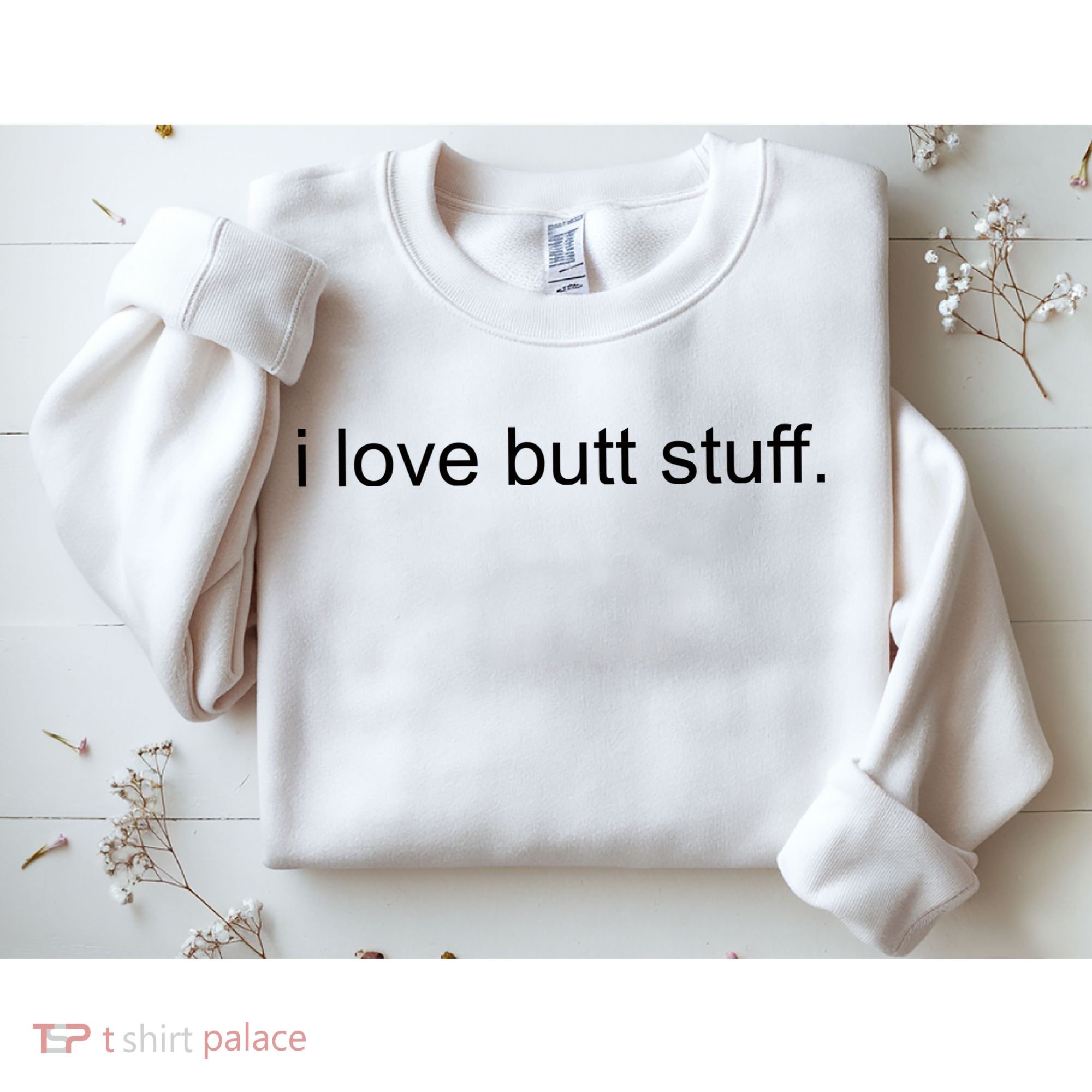 I Love Butt Stuff Funny Ass Sex Anal Funny Sweatshirt