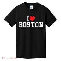 I Love Boston Massachusetts Throwback Kids T-Shirt thumb 0