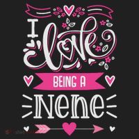 I Love Being A Nene Floral Nene Grandparents Day Gift Beanie thumb 2