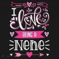 I Love Being A Nene Floral Nene Grandparents Day Gift Women's Tank Top thumb 5
