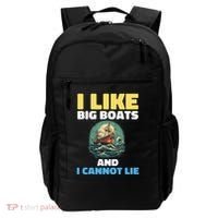 I Like Big Boats And I Cannot Lie Cool Gift Backpack thumb 0