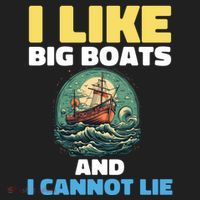 I Like Big Boats And I Cannot Lie Cool Gift Beanie thumb 2
