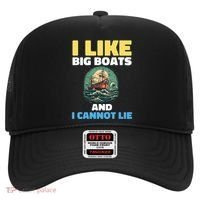 I Like Big Boats And I Cannot Lie Cool Gift Hat thumb 0