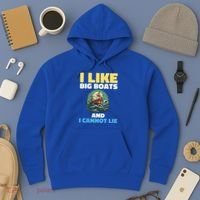 I Like Big Boats And I Cannot Lie Cool Gift Hoodie thumb 3