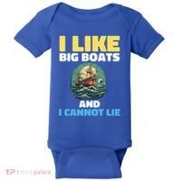 I Like Big Boats And I Cannot Lie Cool Gift Baby Bodysuit thumb 0