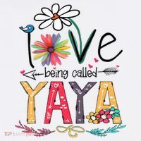 I Love Being Called Yaya Sunflower Mother's Day Long Sleeve Shirt thumb 2
