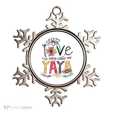 I Love Being Called Yaya Sunflower Mother's Day Ornament