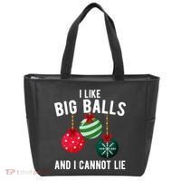 I Like Big Balls And I Cannot Lie Funny Christmas Tote Bag thumb 0