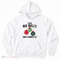 I Like Big Balls And I Cannot Lie Funny Christmas Hoodie thumb 0
