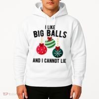 I Like Big Balls And I Cannot Lie Funny Christmas Hoodie thumb 2