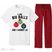 I Like Big Balls And I Cannot Lie Funny Christmas Pajama Set thumb 0