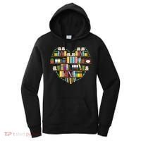 I Love Books Gift Heart Shaped Books Gift Women's Hoodie thumb 0