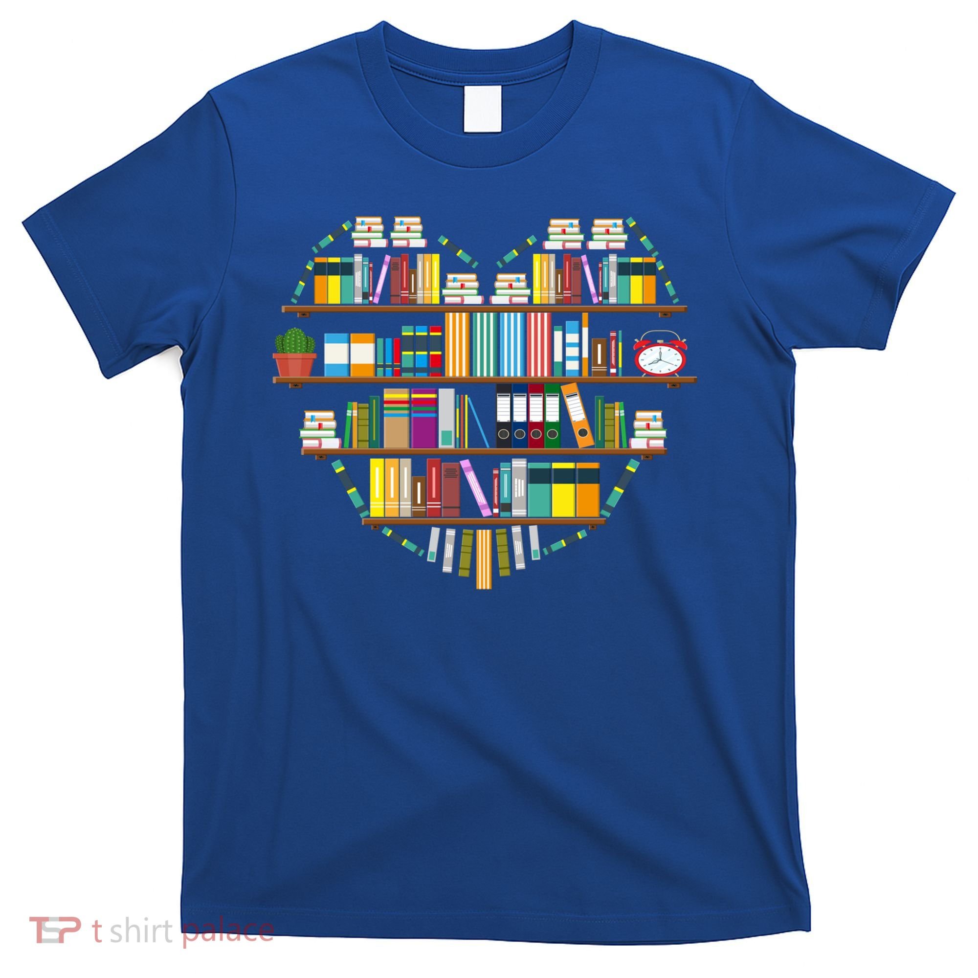 I Love Books Gift Heart Shaped Books Gift T-Shirt