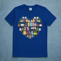I Love Books Gift Heart Shaped Books Gift T-Shirt thumb 5