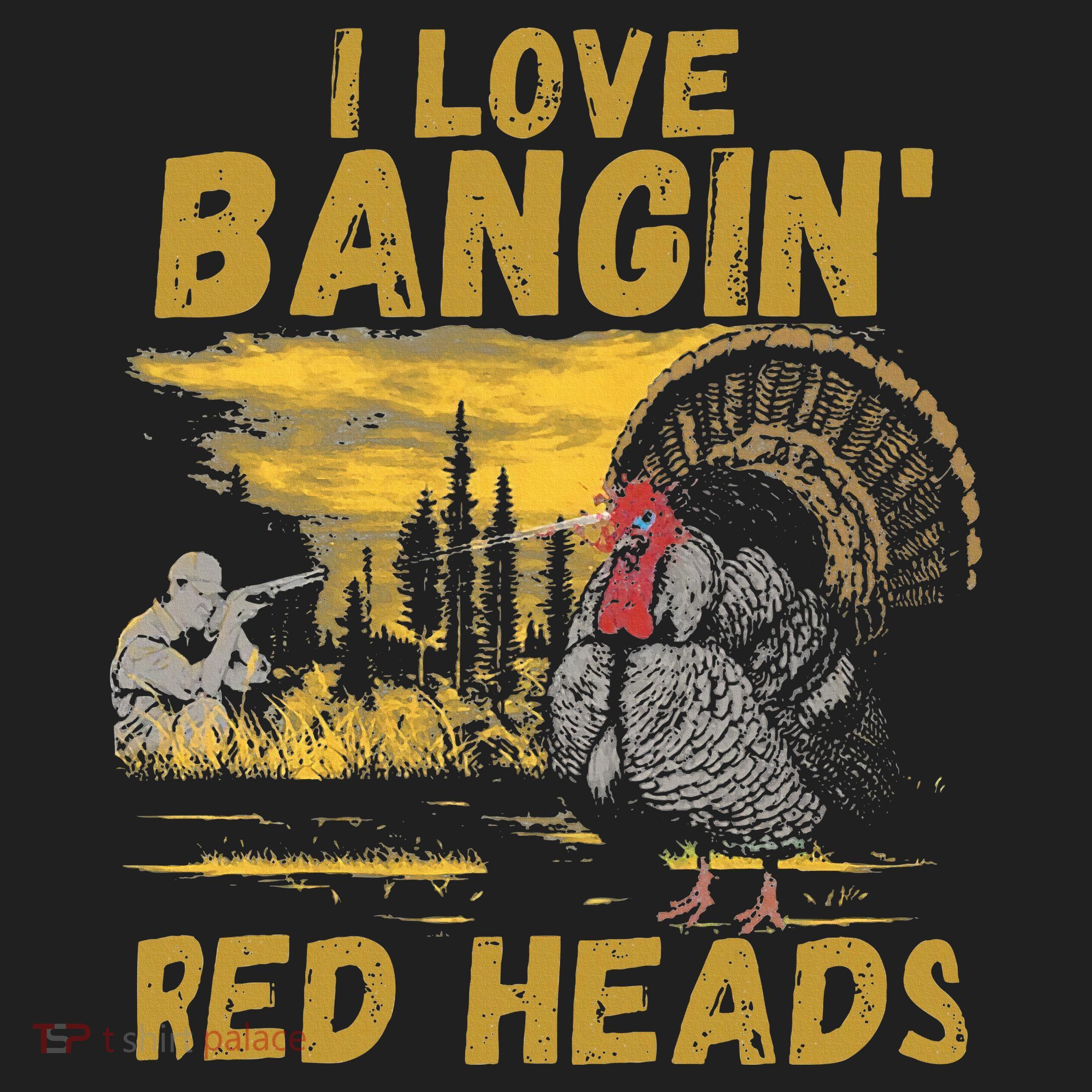 I Love Bangin Red Heads Funny Hunting Women's Sweatshirt