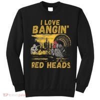 I Love Bangin Red Heads Funny Hunting Sweatshirt thumb 0