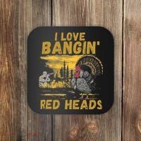 I Love Bangin Red Heads Funny Hunting Coaster thumb 0