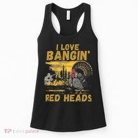 I Love Bangin Red Heads Funny Hunting Women's Tank Top thumb 0