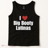 I Love Big Booty Latinas I Heart Big Booty Latinas Tank Top thumb 2