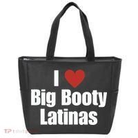 I Love Big Booty Latinas I Heart Big Booty Latinas Tote Bag thumb 0
