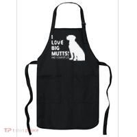 I Love Big Mutts And I Cannot Lie Funny Dog Lover Gift Apron thumb 0