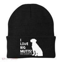 I Love Big Mutts And I Cannot Lie Funny Dog Lover Gift Beanie thumb 0