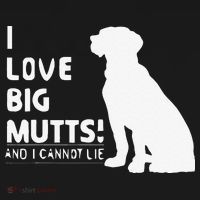 I Love Big Mutts And I Cannot Lie Funny Dog Lover Gift Women's Hoodie thumb 2