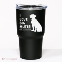 I Love Big Mutts And I Cannot Lie Funny Dog Lover Gift Tumbler thumb 0